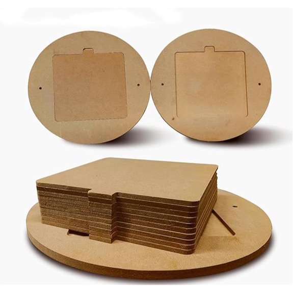 ArtBeek 12” Pottery Wheel Bat Set with Accessories