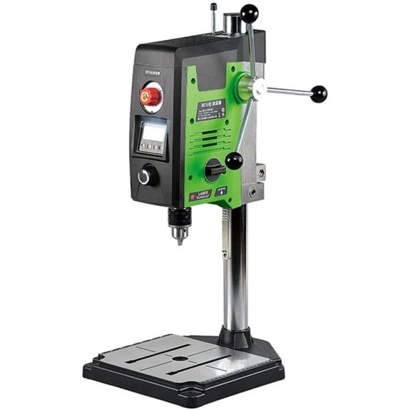 800W Digital Bench Drill Press with 6-Speed Control