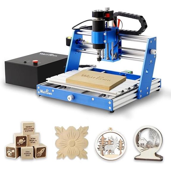 500W CNC Router Machine with Emergency & Limits