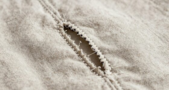 preventing fraying buttonholes