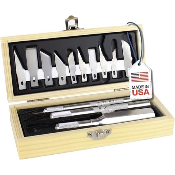 Excel Blades Craftsmen 13-Piece Precision Craft Knife Set