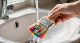 proper brush cleaning techniques