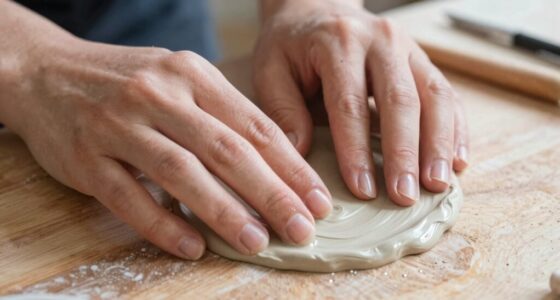 proper clay compression technique