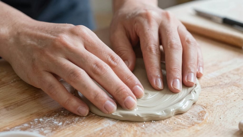 proper clay compression technique