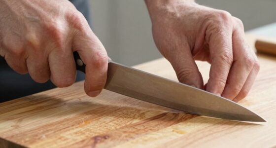 proper hand position improves cutting