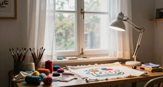 proper lighting enhances craftsmanship