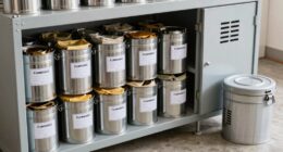 properly store oily rags safely