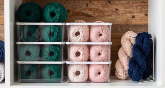 properly store yarn fibers