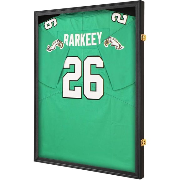 Jersey Wall Display Case with UV Protection