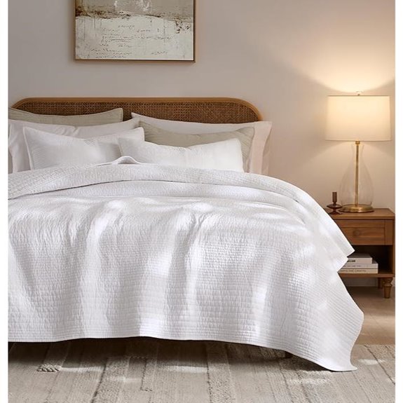 Palassio Queen Cotton Quilt Bedding Set with Shams