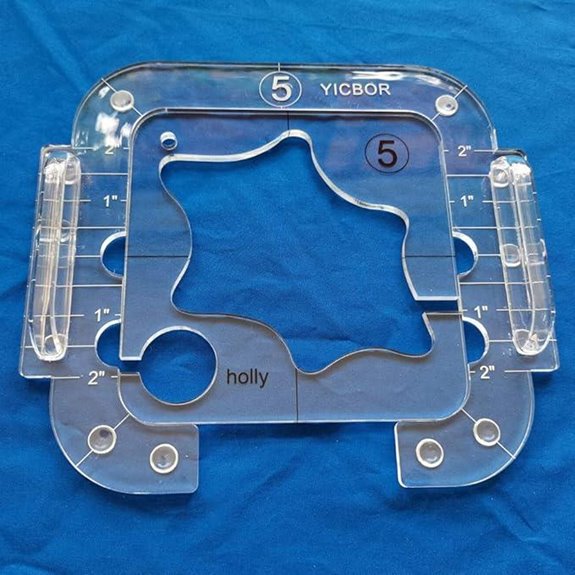 YICBOR Quilting Template Series 5 with Frame