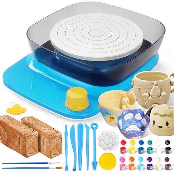 Pottery Wheel for Kids & Adults with Rechargeable Battery