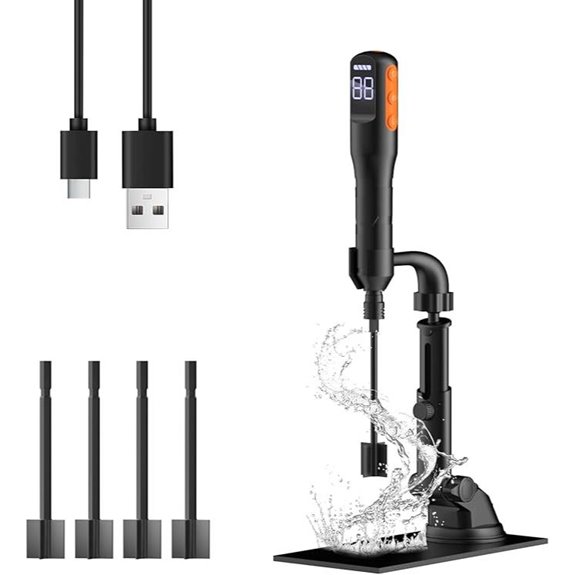 Rechargeable Resin Mixer with Stand and Paddles