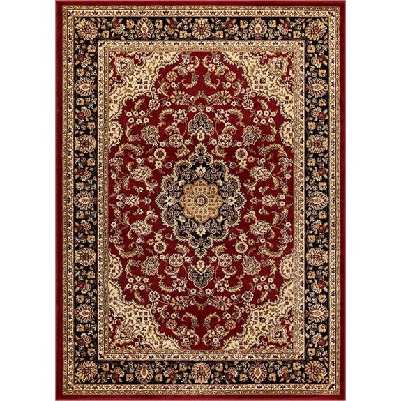 Well Woven Barclay Kashan Red Area Rug