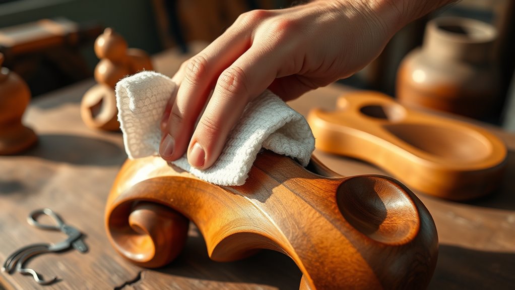 regular dusting and proper care