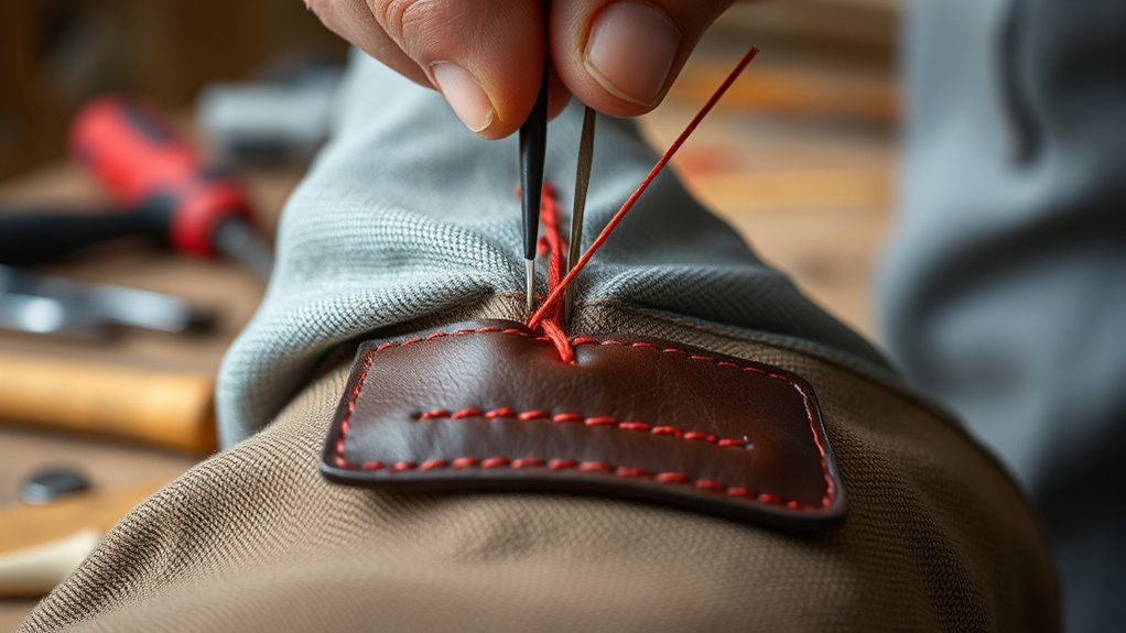 reinforce stress points effectively