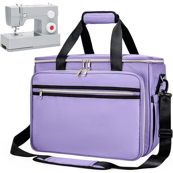 Sewing Machine Bag with Removable Padding