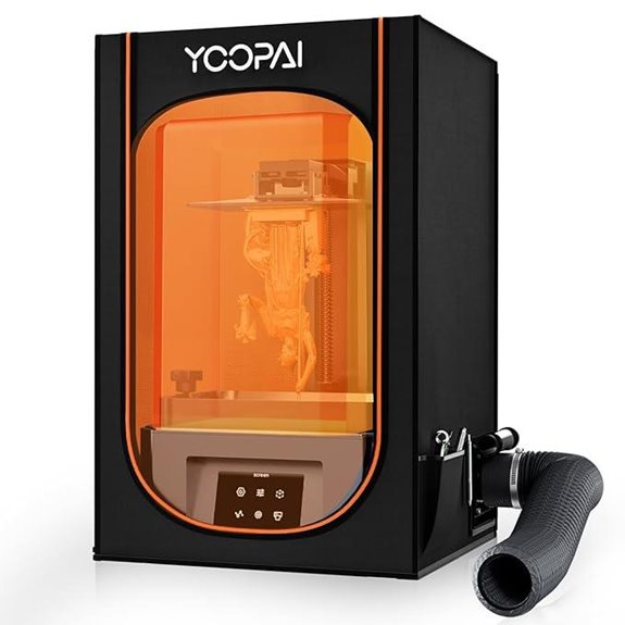 Resin 3D Printer Enclosure with Ventilation