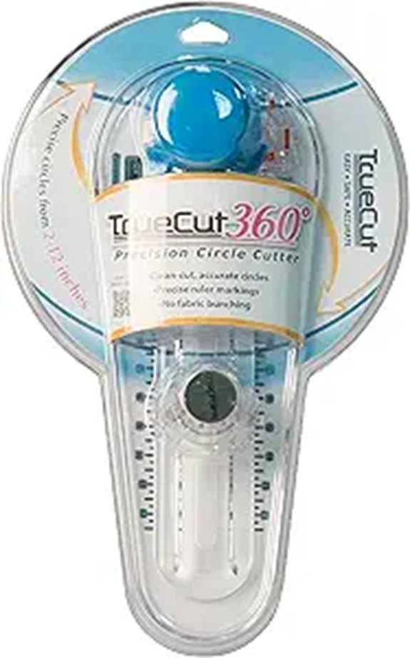 TrueCut 360° Fabric Circle Cutter for Quilting and Crafts