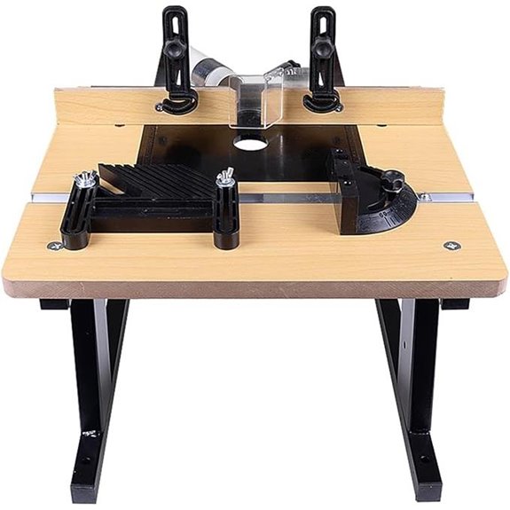 Router Table with Stand and Adjustable Fence
