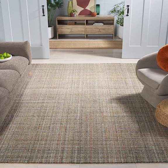 Safavieh 8x10 Abstract Area Rug Brown & Green