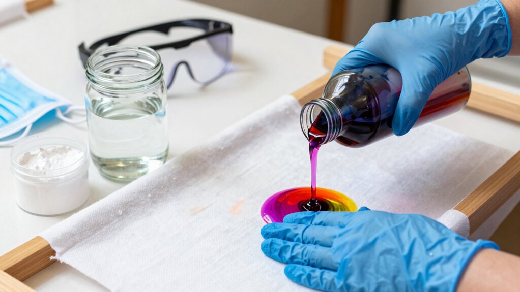 safe hand dyeing practices