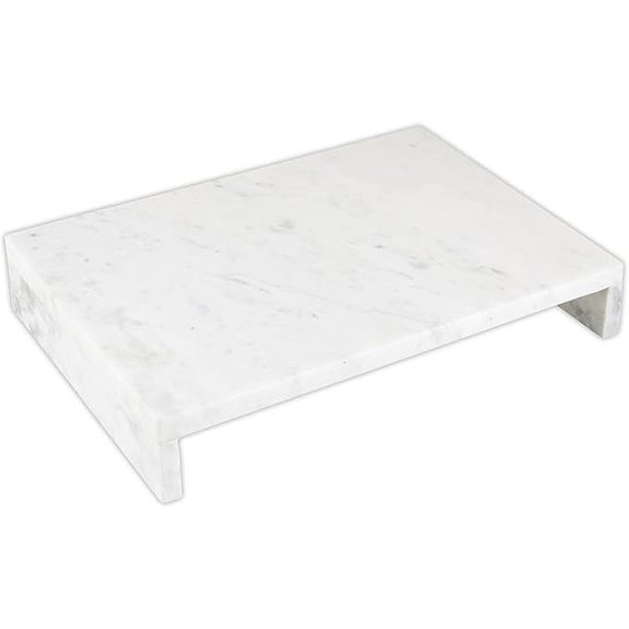 Santa Barbara Waterfall Marble Tray Table Display