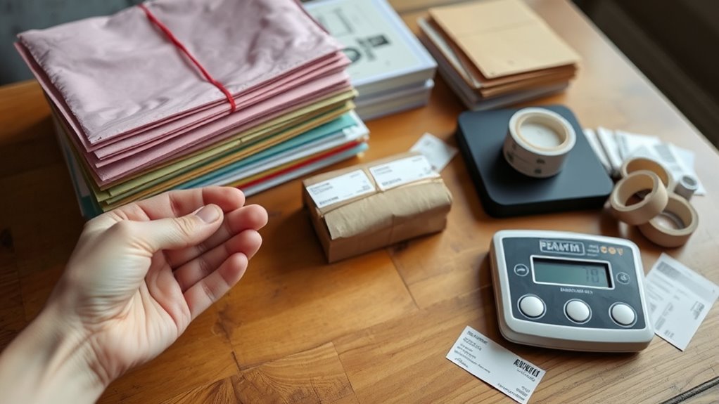 select suitable shipping options