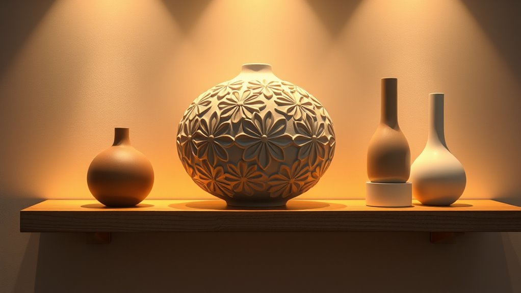 selecting harmonious ceramic sculptures