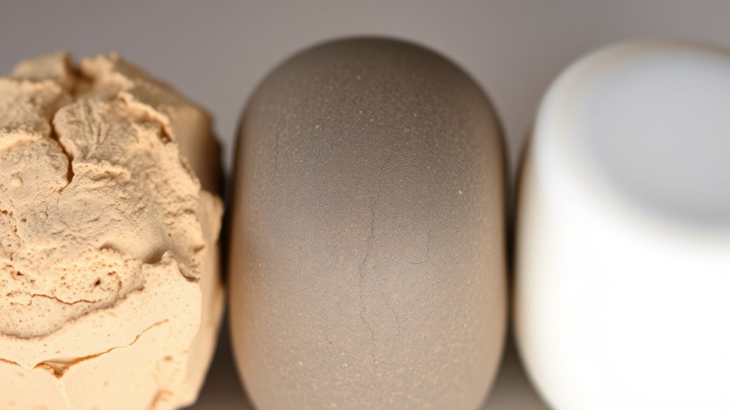 selecting suitable clay types