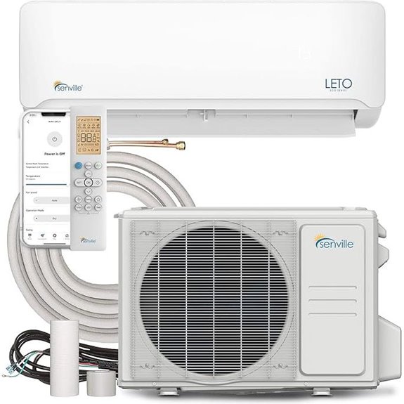 Senville LETO 9000 BTU Mini Split Heat Pump