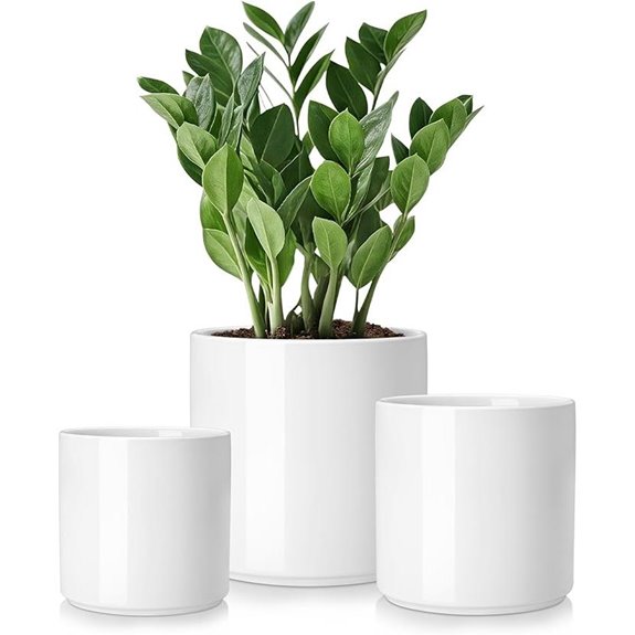 Vancasso Ceramic Plant Pots Set of 3
