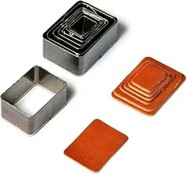 Steel Rule Clicker Die Rectangles (8 pc set)