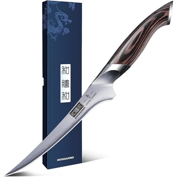HOSHANHO 7-Inch Fillet Knife High Carbon Steel