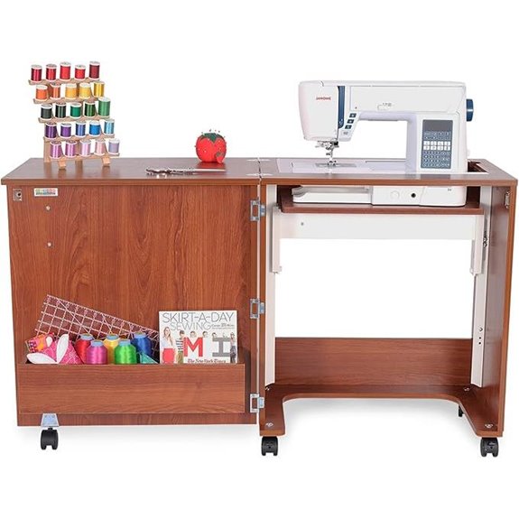 Arrow Judy Sewing Cabinet with Storage and Lift