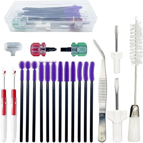 Sewing Machine Cleaning Kit with Tools and Storage
