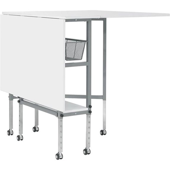 Sew Ready Hobby and Cutting Table with Storage