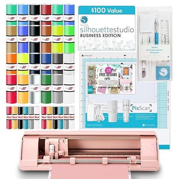 Silhouette Cameo 5 Alpha Smart Cutting Machine Bundle
