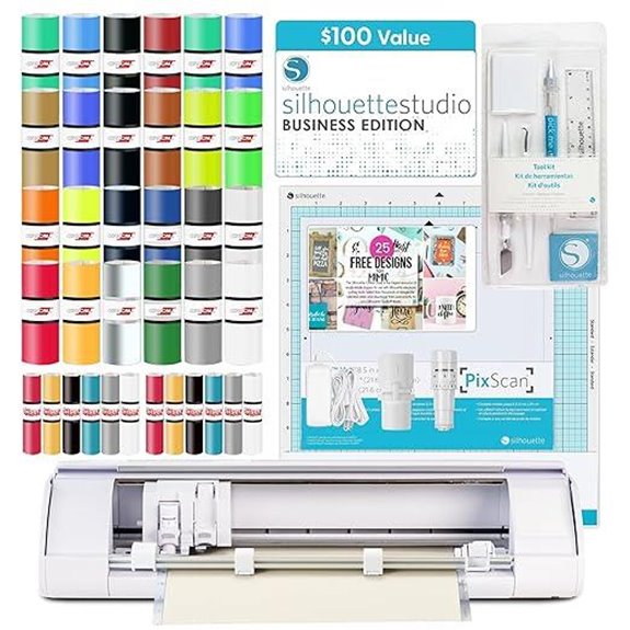 Silhouette Cameo 5 Alpha Cutting Machine Deluxe Bundle