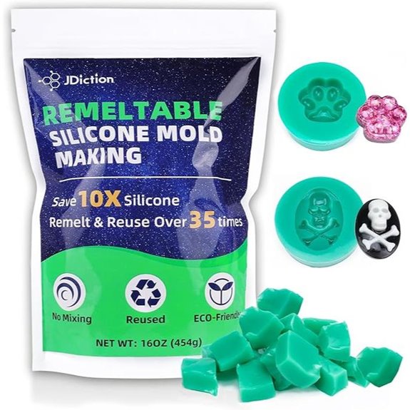JDiction Reusable Silicone Mold Making Kit (16oz)