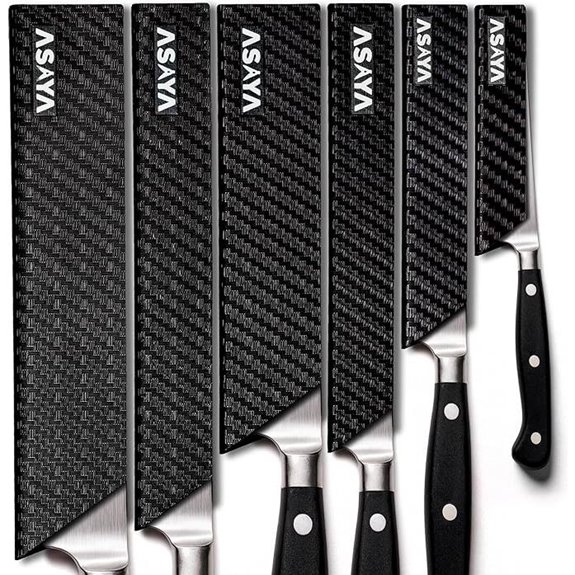 Asaya Knife Edge Guards 6-Pack Food Safe & BPA-Free