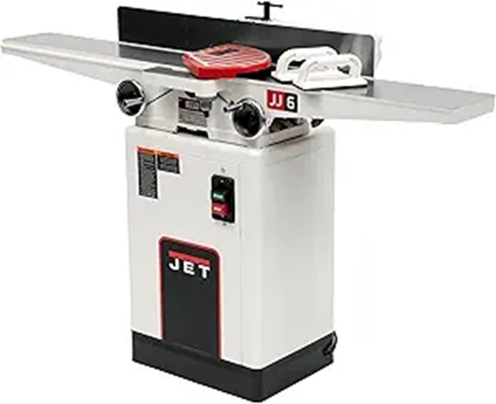 JET 6-Inch Bed Jointer with Straight Knife Cutterhead