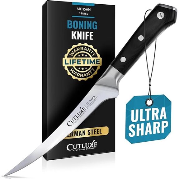 Cutluxe 6 Razor Sharp Boning Knife