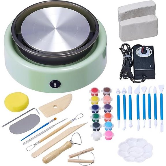 VEVOR Mini Pottery Wheel Kit for Beginners