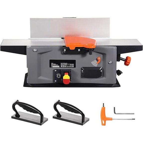 Happybuy 6-Inch Spiral Benchtop Jointer with Cutterhead