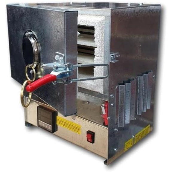 Compact Electric Kiln with Digital Controller