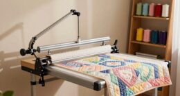 small space longarm frames