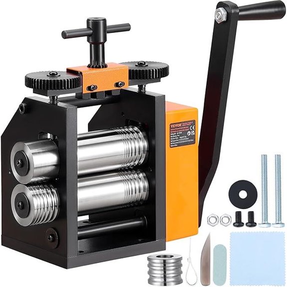 VEVOR 3-Inch Jewelry Rolling Mill Machine