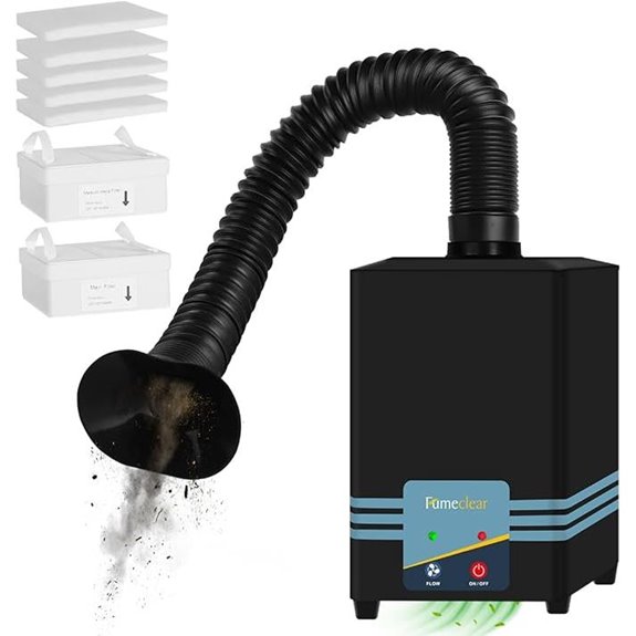FumeClear FC-2001S Solder Fume Extractor