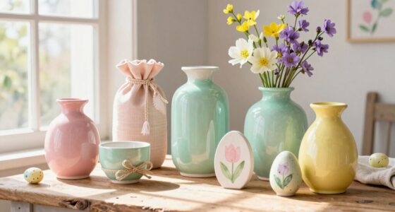 spring inspired handmade color palettes